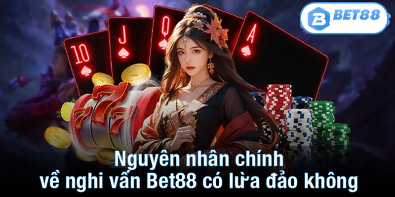 Nguyên nhân chính về nghi vấn Bet88 có lừa đảo không